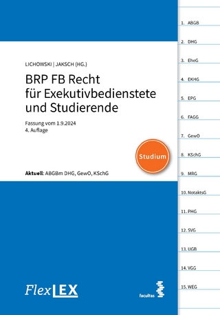 FlexLex BRP FB Recht für Exekutivbedienstete und Studierende | Studium