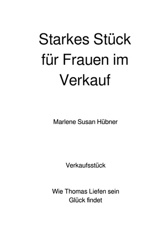 Starkes Stück für Frauen im Verkauf