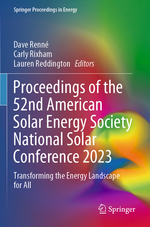 Proceedings of the 52nd American Solar Energy Society National Solar Conference 2023 - 