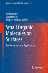 Small Organic Molecules on Surfaces - 