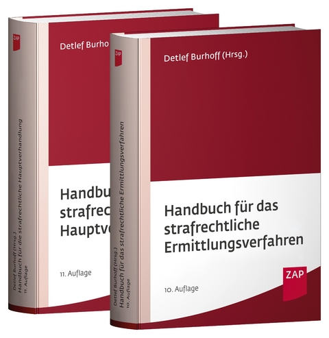 Paket Handbuch f&uuml;r das strafrechtliche Ermittlungsverfahren und Handbuch f&uuml;r die strafrechtliche Hauptverhandlung - 