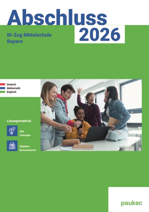 Abschluss 2026 - M-Zug Mittelschule Bayern - L&ouml;sungsband -  Bergmoser + H&ouml;ller Verlag AG