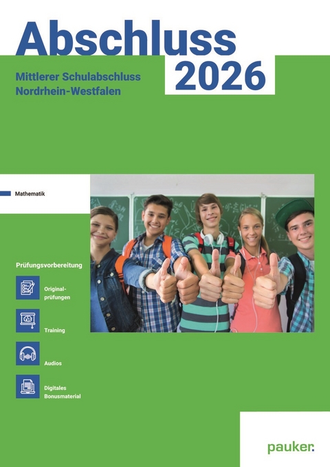 Abschluss 2026 - MSA Realschule NRW - Aufgabenband -  Bergmoser + H&ouml;ller Verlag AG