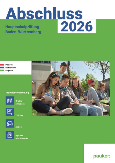 Abschluss 2026 - Hauptschule Baden-W&uuml;rttemberg - Aufgabenband -  Bergmoser + H&ouml;ller Verlag AG