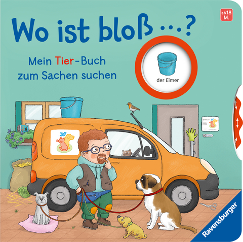 Wo ist blo&szlig; &hellip;? - Mein Tier-Buch zum Sachen suchen - Kathrin Lena Orso