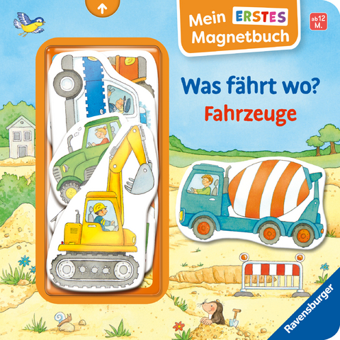 Mein erstes Magnetbuch - Was f&auml;hrt wo? Fahrzeuge - Sandra Grimm