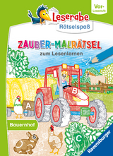 Leserabe R&auml;tselspa&szlig; - Zauber-Malr&auml;tsel zum Lesenlernen: Bauernhof (Vor-Lesestufe) - Melinda Ronto