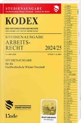 KODEX Studienausgabe Arbeitsrecht FH Wr. Neustadt 2024/25 - 