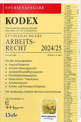 KODEX Studienausgabe Arbeitsrecht 2024/25 - Doralt, Werner