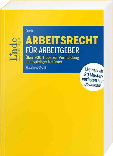 Arbeitsrecht f&uuml;r Arbeitgeber - Thomas Rauch