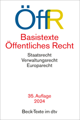 Basistexte &Ouml;ffentliches Recht
