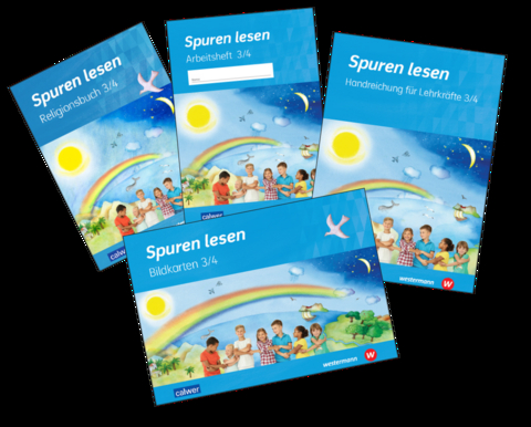 Kombi-Paket Spuren lesen 3/4 - Ausgabe 2023 f&uuml;r die Grundschule - Carolin M. Altmann, Ulrike Altrock v., Hans Burkhardt, Petra Freudenberger-L&ouml;tz, Katharina Gaida, Ulrike Itze, Brigitte Zeeh-Silva