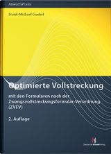 Optimierte Vollstreckung - Goebel, Frank-Michael