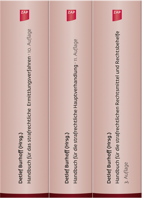 Trilogie f&uuml;r den Strafverteidiger - 