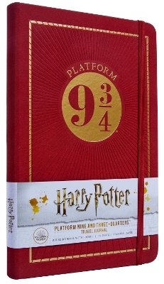 Harry Potter: Platform Nine and Three-Quarters Travel Journal -  Insight Editions