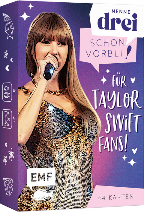 Kartenspiel: Nenne drei - schon vorbei! ... f&uuml;r Taylor Swift-Fans!