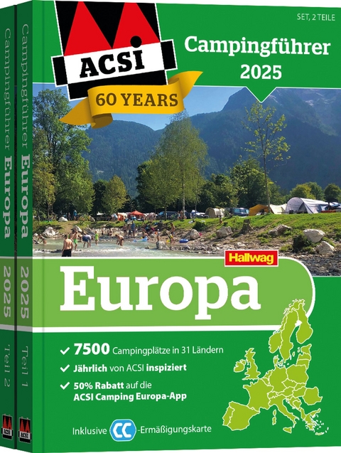 ACSI Campingf&uuml;hrer Europa 2025