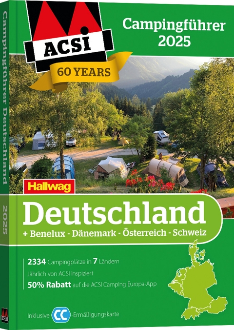 ACSI Campingf&uuml;hrer Deutschland 2025