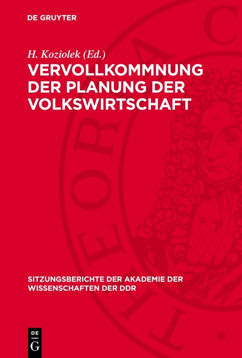 Vervollkommnung der Planung der Volkswirtschaft - 