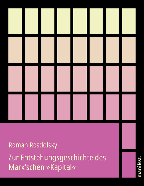 Zur Entstehungsgeschichte des Marx'schen &raquo;Kapital&laquo; - Roman Rosdolsky