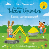 Der kleine Hase Upsala &ndash; Komm, wir bauen was! &ndash; Ein Baustellen-Klappenbuch - Nico Sternbaum