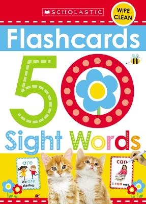 50 Sight Words Flashcards: Scholastic Early Learners (Flashcards) -  Scholastic