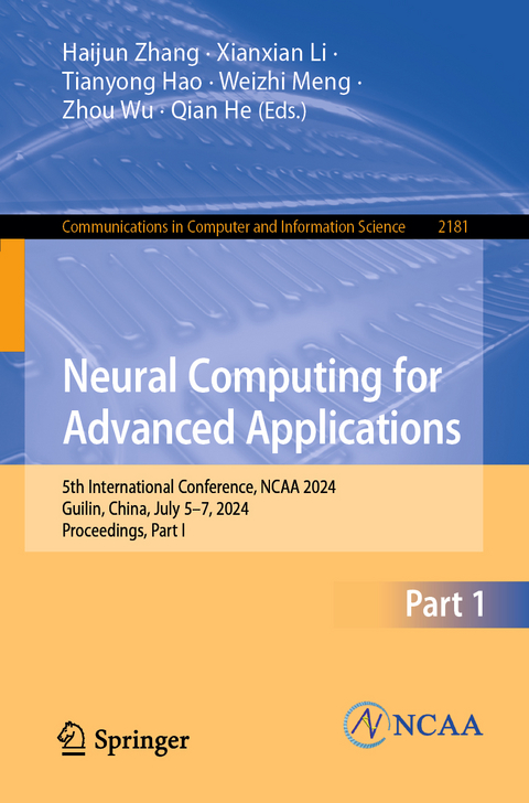 Neural Computing for Advanced Applications - 