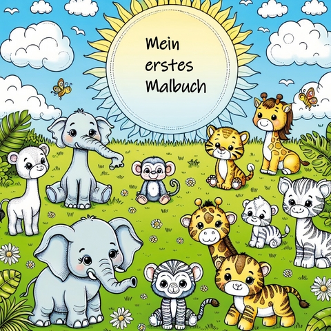 Mein erstes Malbuch - Ska Edand