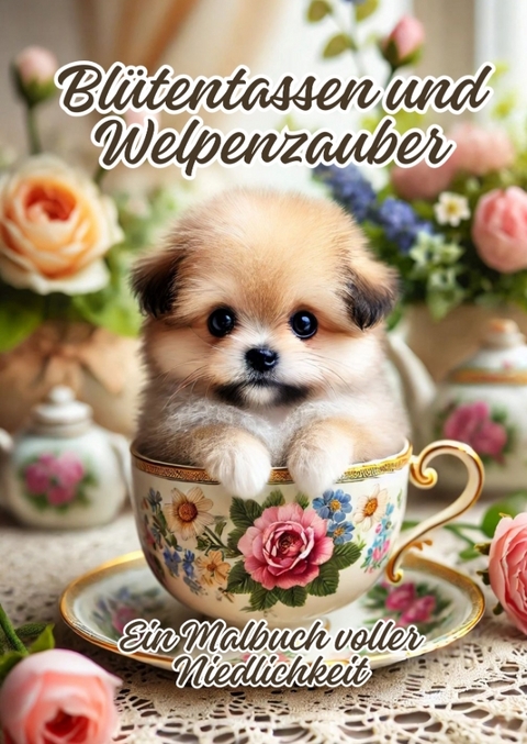 Bl&uuml;tentassen und Welpenzauber - Ela ArtJoy