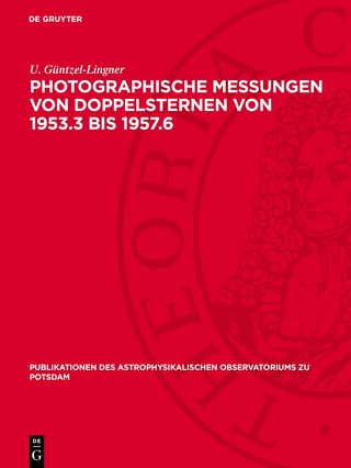 Photographische Messungen von Doppelsternen von 1953.3 bis 1957.6
