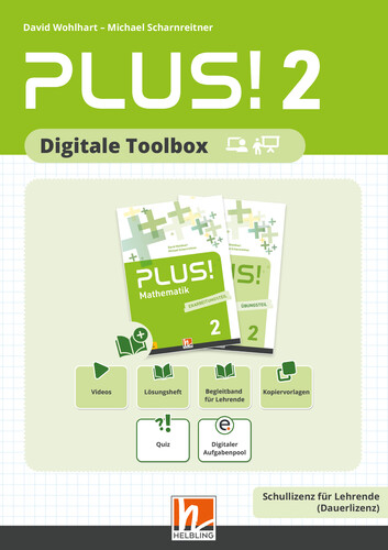 PLUS! 2 (Lehrplan 2023) | Digitale Toolbox Schullizenz - David Wohlhart, Michael Scharnreitner