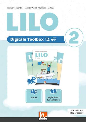 Lilos Lesewelt 2 / LILO 2 (Lehrplan 2023), Digitale Toolbox EL - Renate Welsh, Herbert Puchta, Sabine Merten