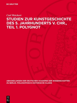 Studien zur Kunstgeschichte des 5. Jahrhunderts v. Chr., Teil 1. Polygnot