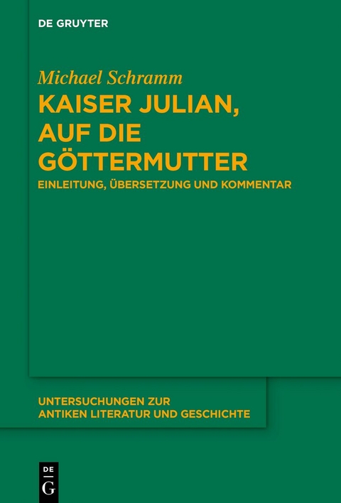 Kaiser Julian, Auf die Göttermutter - Michael Schramm