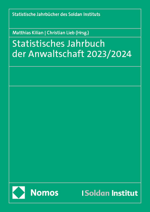Statistisches Jahrbuch der Anwaltschaft 2023/2024 - 