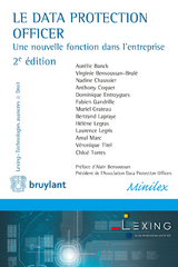 Le Data Protection Officer -  Aurelie Banck,  Laurence Legris,  Amal Marc,  Veronique Tirel,  Chloe Torres,  Virginie Bensoussan-Brule,  Nadine Chaussier,  Anthony Coquer,  Dominique Entraygues,  Fabien Gandrille,  Muriel Grateau,  Bertrand Lapraye,  Helene Legras