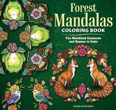 Forest Mandalas Coloring Book - Nanna Rosengren