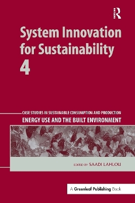 System Innovation for Sustainability 4 - 