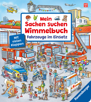 Mein Sachen suchen Wimmelbuch: Fahrzeuge im Einsatz