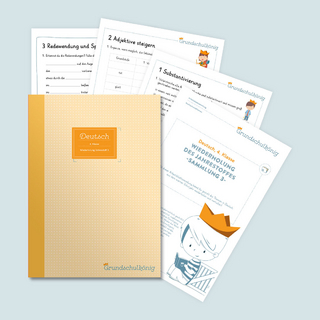 Grundschule - Deutsch, 4. Klasse: Wiederholung des Jahresstoffs - Teil 3