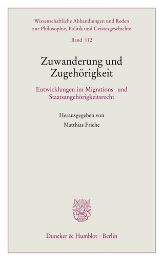 Zuwanderung und Zugehörigkeit