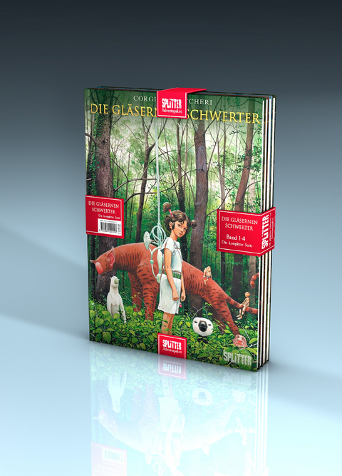 Die Gl&auml;sernen Schwerter Adventspaket: Die komplette Comic-Serie - Sylviane Corgiat