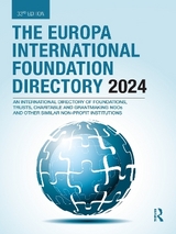 The Europa International Foundation Directory 2024 - Publications, Europa