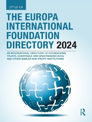 The Europa International Foundation Directory 2024 - 