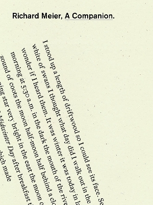 A Companion - Richard Meier