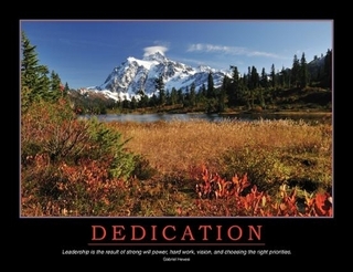 Dedication Poster
