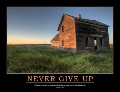 Never Give Up Poster -  Enna