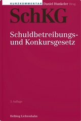 Kurzkommentar SchKG - Hunkeler, Daniel; Amacker, Ariane; Amberg, Peter; Bernheim, Marc; Bossart, Stefan; Brönnimann, Jürgen; Bürgi, Urs; Diggelmann, Peter; Duc, Pablo; Engler, Thomas; Gehri, Myriam; Geiger, Gaudenz; Häcki, Kathrin; Hunkeler, Daniel; Ingold-Berger, Corina; Jagmetti, Denise; Jakob, Marjolaine; Jent-Sørensen, Ingrid; Kramer, Stefan; Kren Kostkiewicz, Jolanta; Krüsi, Benno; Küng, Christoph; Levante, Marco; Malacrida, Ralph; Meier-Dieterle, Felix C.; Minet-Sauter, Karin; Möckli, Urs Peter; Muster, Eric; Näf, Guido; Peyer, Daniel; Pirkl, Peter; Possa, Philipp; Roesler, Lukas P.; Rohner, Thomas; Roth, Gerhard; Rothenbühler, Fritz; Rüetschi, Sven; Russenberger, Marc; Sarbach, Martin; Schönmann, Zeno; Schwander (†), Ivo; Sogo, Miguel; Sprecher, Thomas; Stöckli, Marlen; Strub, Benno; Talbot, Philip; Umbach-Spahn, Brigitte; Vock, Dominik; Walther, Fridolin; Wernli, Jürg; Winkler, Thomas; Wohl, Georg J.; Wüthrich, Karl; Zopfi, Markus
