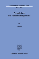 Perspektiven des Verbandsklagerechts - Eva Banz