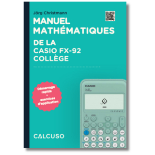 Manuel mathématiques de la Casio fx-92 Collège